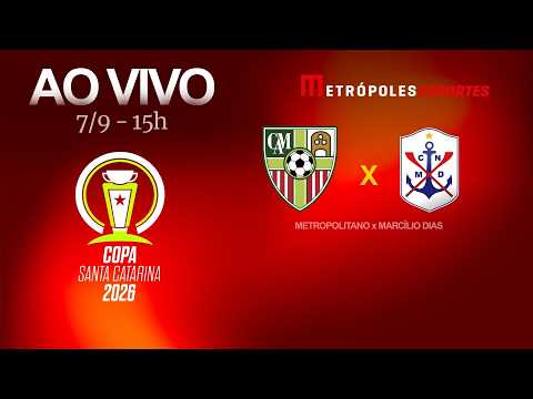 Metropolitano-SC 2 x 5 Marcílio Dias-SC