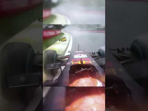 Max Verstappen Literally Danced in The Rain!