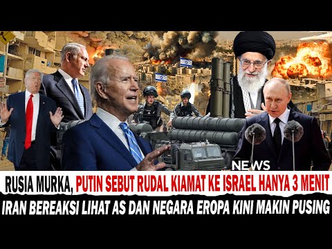 Putin Sebut Iran Tak Sendiri, Rusia Bantu Lawan Militer Israel Dengan Rudal Kimat, AS Eropa Pusing