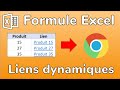 Formule Excel Ajouter un lien dynamique vers une page web - LIEN_HYPERTEXTE + URLENCODAGE