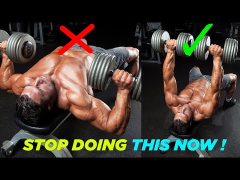 BIG MISTAKES of DECLINE DB PRESS (इसीलिए होती है आपको शोल्डर इंजरी)