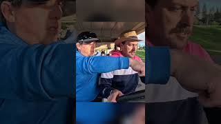 Mark had Ron rattled #golf