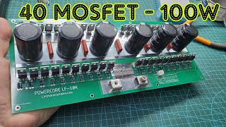 Ultra-Powerful Inverter Board with 40 MOSFETs (100W) | JLCPCB