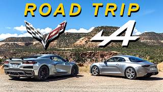 Z06 vs Alpine A110 - A Road Trip Comparison with Surprises || Road to 1,000, Part 2