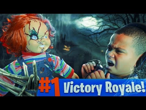10 YEAR OLD KID GETS SCARED BY CHUCKY DOLL WHILE PLAYING FORTNITE PRANK!!! (GONE WRONG!) | MindOfRez