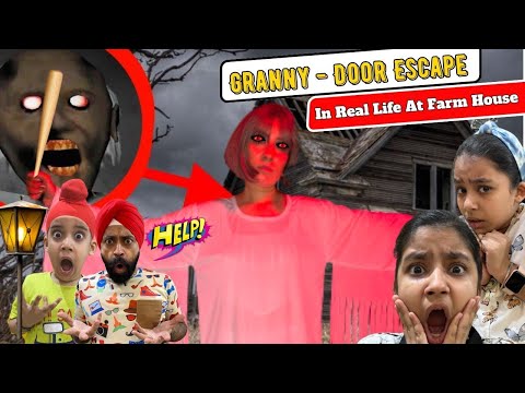 Granny - Door Escape In Real Life At Farm House | RS 1313 VLOGS | Ramneek Singh 1313