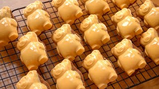 황치즈 곰돌이 마들렌 만들기 황치즈마들렌 레시피 황치즈휘낭시에 Yellow Cheese Madeleine Recipe 태운버터 레시피 황치즈레시피 황치즈 초콜릿 마들렌 황치즈베이킹