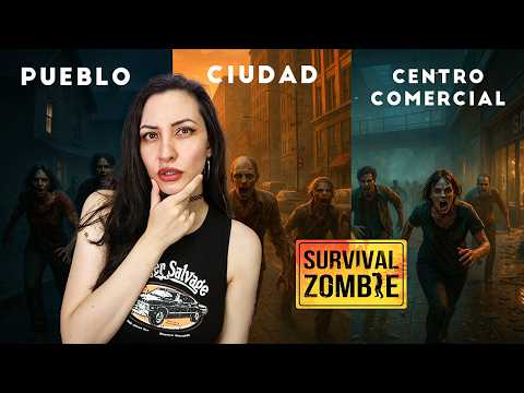 SURVIVAL ZOMBIE: Pueblo vs. Ciudad vs. Centro Comercial