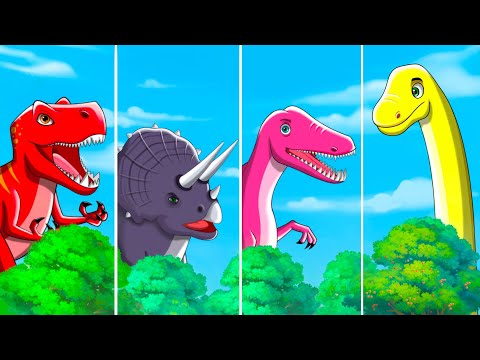 Dinosaur Songs for kids + Many More Nursery Rhymes & Baby Songs | FunForKidsTV