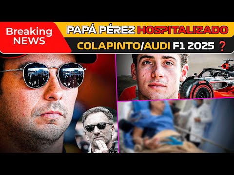 hospitalizado por SAINZ❓ | ¡HORNER ADMITE IGNORAR a CHECO porque MAX GANABA! | OPCIONES COL a AUDI