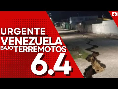 🔴URGENTE🔴TERREMOTOS 6.4 Y 6.3 SACUDEN A VENEZUELA CON CONFIRMACIÓN DE GRANDES DERRUMBES EN #ZULIA