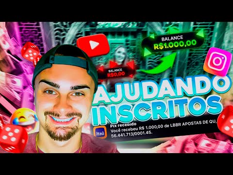 FIZ O #BACBO PAGAR AS DESPESAS DE 3 INSCRITOS DO CANAL! DIA DE ARRANCAR DINHEIRO DESSES SAFADOS! 😈🔥