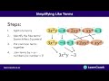 Simplifying Expressions and Like Terms