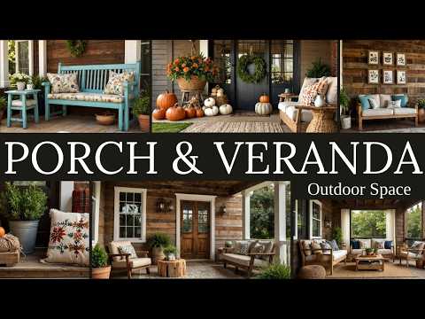 Transform Your Porch & Veranda: Rustic Vintage & DIY Decor Ideas for 2025 | 4K Inspiration