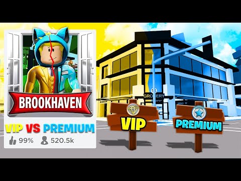 STWORZYŁEM PODRÓBKĘ Brookhaven VIP VS PREMIUM!