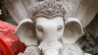 गणेश जी🙏🏻की मूर्ति को कैसे बनाया❤️जाता है #foodtown #trending #Ganesh  #shreeganesh