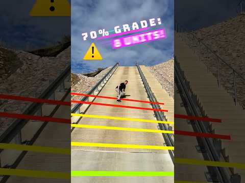 HUMAN vs STEEPEST ROAD IN WORLD! 🤯 📐