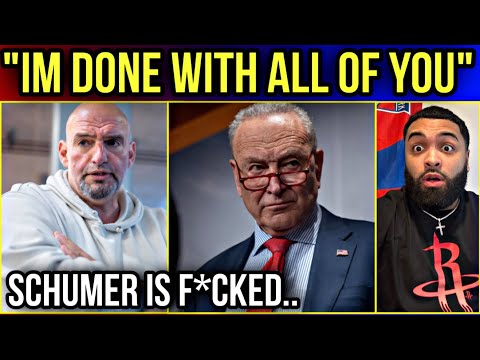 John Fetterman LEAVES The Democrat Party as Chuck Schumer Just LOST EVERYTHING!!!!
