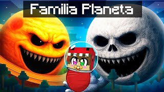 Soy Adoptado por Una FAMILIA de la LUNA se DESPIERTA en Minecraft!