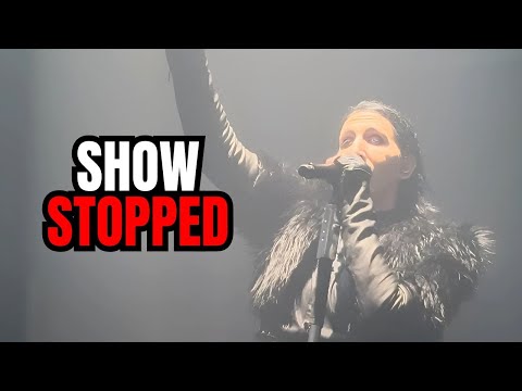 Marilyn Manson Barred From Performing in Stunning Decision