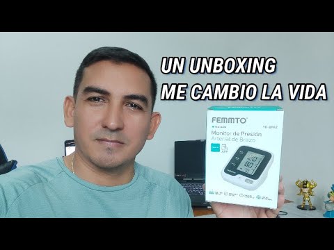 Tensiómetro digital recargable con aplicación móvil.