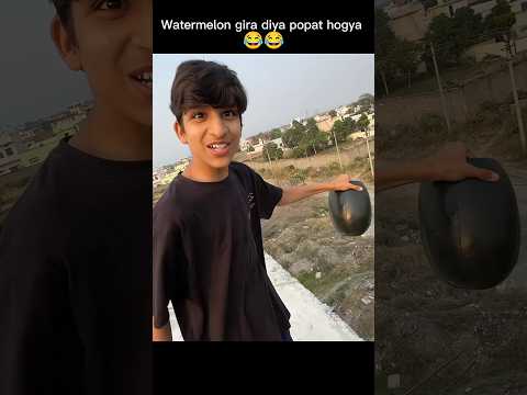 Watermelon gira diya popat hogya 😱 ||sourav joshi vlogs|| #souravjoshi #shorts