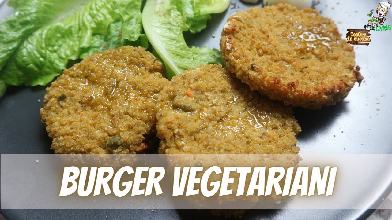 Burger vegetariani TesOry in cucina