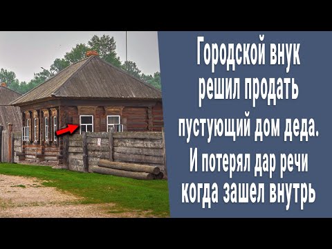 Городской внук решил продать пустующий дом деда. И обомлел, когда увидел там "ЭТО"