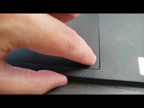 dell xps touchpad not working