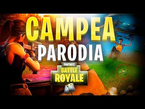 "CAMPEA" - PARODIA FORTNITE: BATTLE ROYALE | @TehSinapsis
