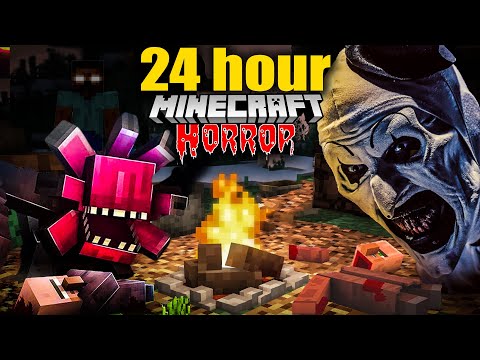 MINECRAFT 24 Hour In Real Life Horror World? Ep-1