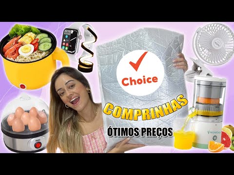 COMPRINHAS NA CHOICE A LOJA MAIS BARATA DA SHOPEE - A MELHOR COMPRA SHOPEE BARATO COM QUALIDADE