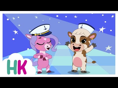 ¡En un Barquito Me Voy a Pasear!🛥️🌊Canciones Infantiles 2025✨| Heaven Kids 🎈✨