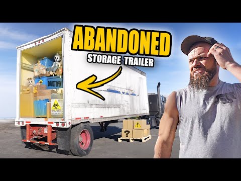 I Spent $1000 on a FULL Abandoned Storage Trailer and Immediately Regret It!