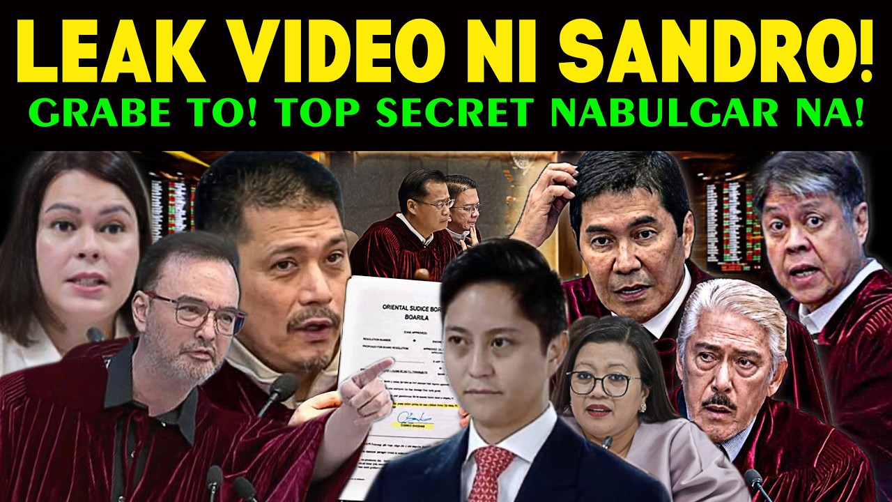 🔴JUST IN:Top Judge Sen Cayetano Sandro Marcos Robin Padilla Luistro Kapunan Tulfo VP Sara Impeachmen