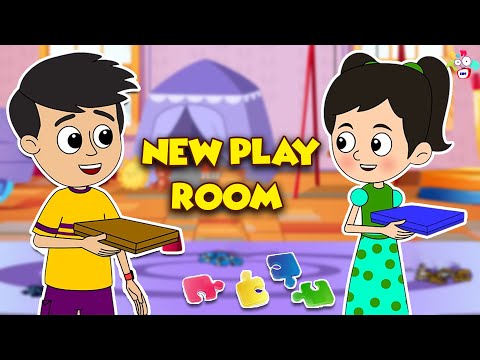 New Play Room | Animated Stories | English Cartoon | Moral Stories | PunToon Kids