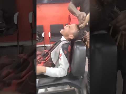 Father Punishes His Son For Being Very Disobedient By Cutting His Dreads Off Then This Happens! #fyp