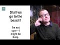 Conversation Analysis: Beach Plans