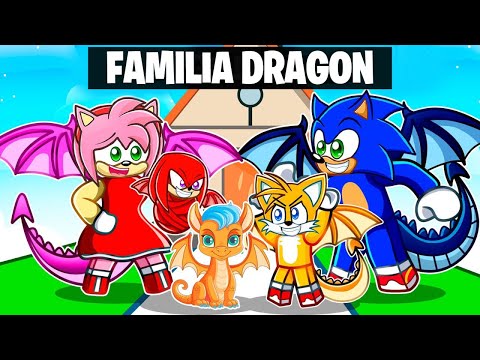 Teniendo una FAMILIA de DRAGONES en Roblox!
