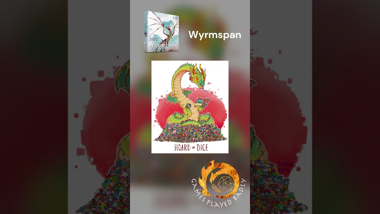 Wyrmspan: Wingspan’s fire breathing sibling! Catch our review! #boardgames