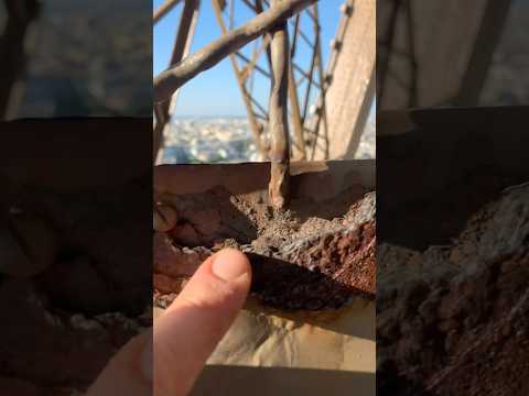 Wie lange könnte der Eiffelturm ohne Instandhaltung stehen bleiben? #rost #eiffelturm