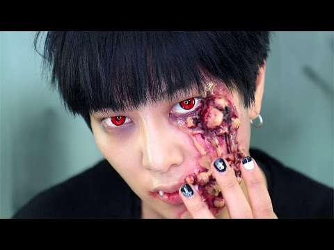 할로윈 뱀파이어 메이크업 Vampire makeup for Halloween 2016 | SSIN