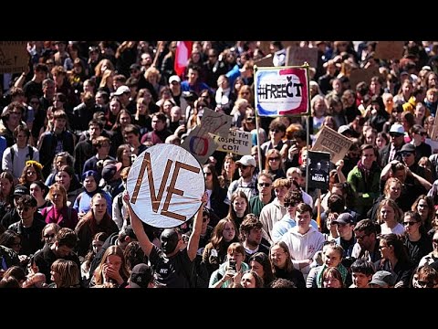YouTube video thumbnail: Czech Students Protest Government Plans to Cut Public Media Funding