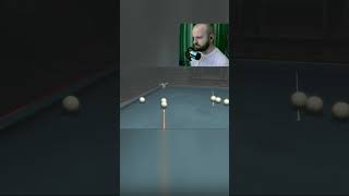 Правильный выбор.Симулятор бильярда 3D #бильярд #billiards #shorts #русскийбильярд #пул #pool