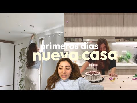 primera semana en la nueva casa + mi cumpleaños + decorando | vlog 164