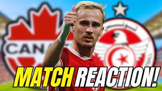 Canadian Dominance ENDS In Scoreless DRAW! Canada v Tunisia Match Reaction!