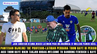 🔵HALUS BANGET PASSINGNYA! LATIHAN PERDANA THOM HAYE CURI PERHATIAN🔥AKSI HAYE BIKIN TAKJUB HODAK