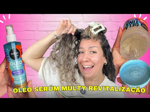 TESTEI O OLÉO SERÚM MULTY NA REVITALIZAÇÃO * Lançamento Salon Line