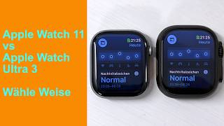 Apple Watch 11 vs Ultra 3 – Warum die Ultra keine echte Alternative ist
