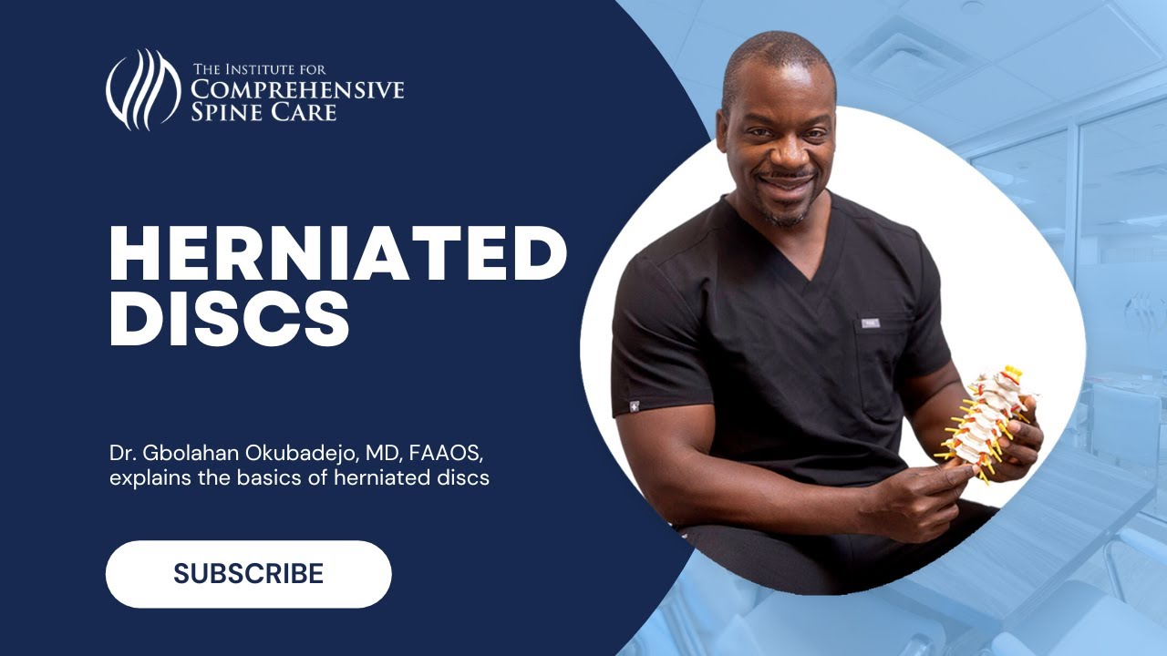 Dr. Okubadejo discusses herniated discs basics.